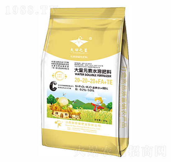 ����Ԫ��ˮ�ܷ���20-20-20+FA+TE-�º���