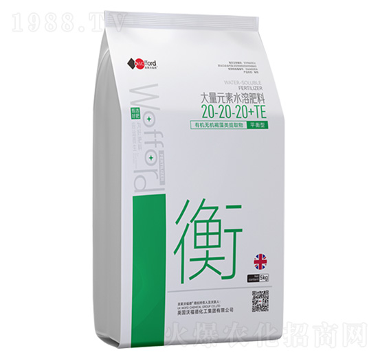 ƽ���ʹ���Ԫ��ˮ�ܷ���20-20-20+TE-��ķ��