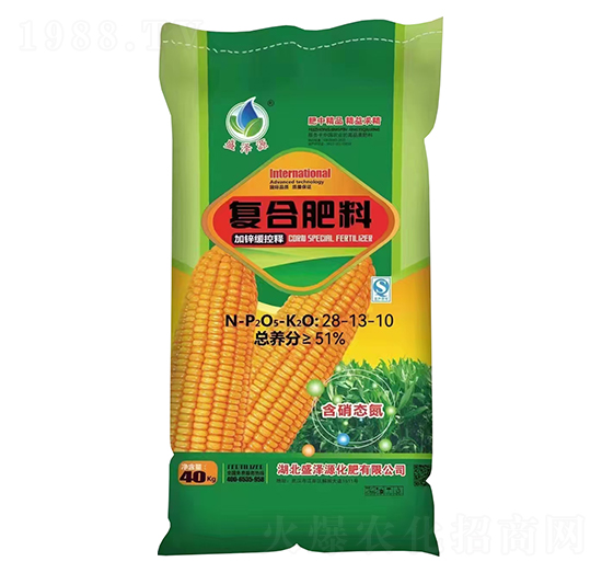 加鋅緩控釋復合肥料28-13-10-盛澤源化肥