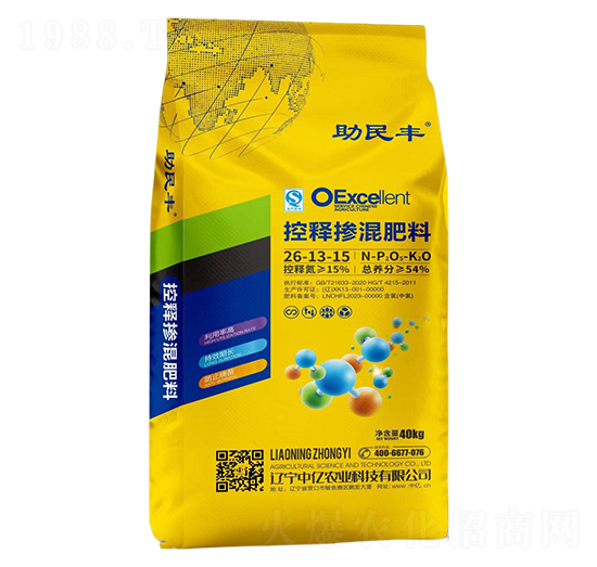 控釋摻混肥料26-13-15-助民豐-中億農(nóng)業(yè)
