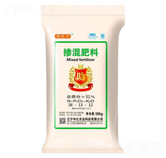 摻混肥料26-13-12-助民豐-中億農(nóng)業(yè)