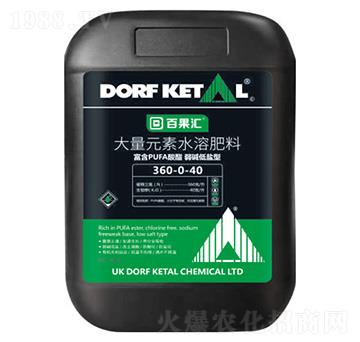 大量元素水溶肥料360-0-40-道夫凱特