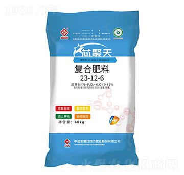 含聚天門(mén)冬氨酸復(fù)合肥料23-12-6-芯聚天-紅四方